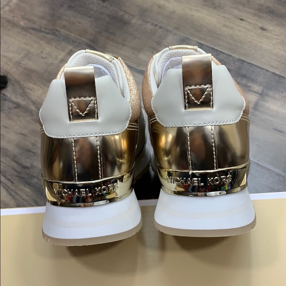 MICHAEL KORS TEDDI TRAINER PIXIE FINE GLITTER - Picture 7 of 16